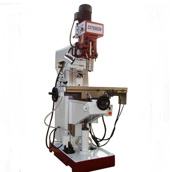 TALADRO FRESADOR CONVENCIONAL UNIVERSAL ZX7550ZW RAPTOR HEAVY DUTY