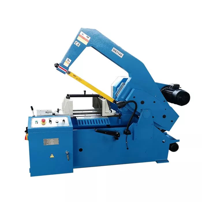 MÁQUINA DE SIERRA DE ARCO ELÉCTRICA PARA CORTAR ACERO HS7140 RAPTOR HEAVY DUTY