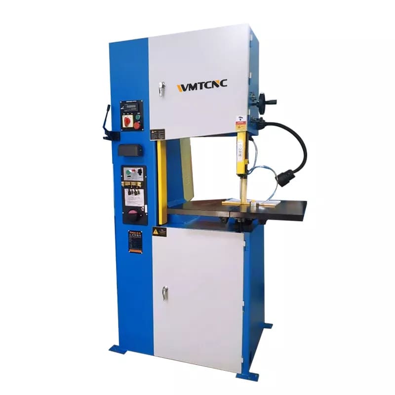 MÁQUINA DE SIERRA DE CINTA VERTICAL PARA CORTE DE METALES H-600 RAPTOR HEAVY DUTY